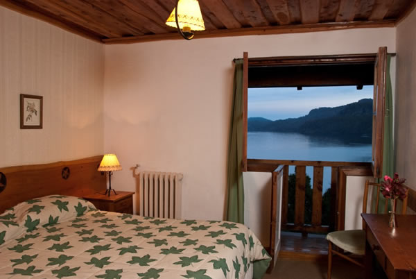 Habitaciones vista al lago
